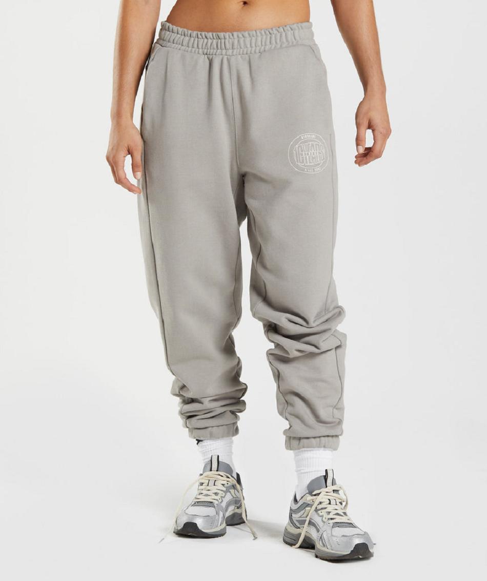 Gymshark Gs10 Year Ženske Jogger Hlače Smeđe | HR 4132AHK